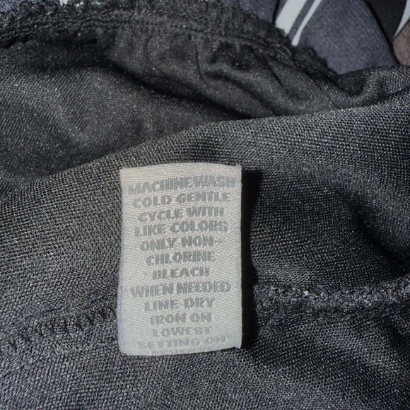 Charlotte Russe Striped Knot Front Wide-Leg Jumpsuit Black White Size S. - Picture 12 of 12